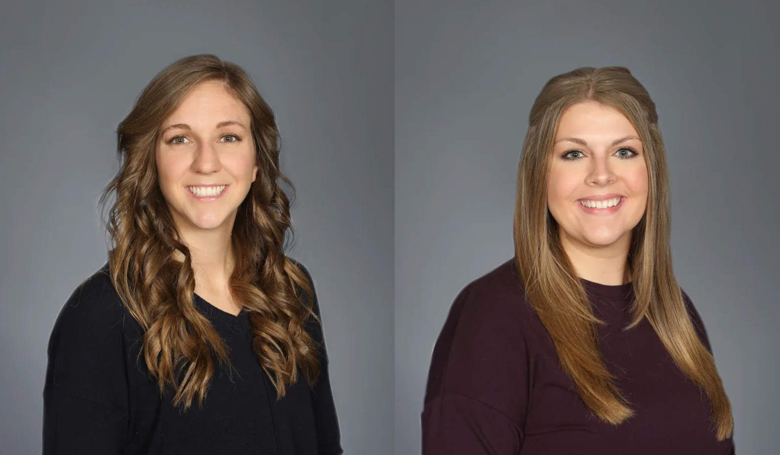 headshots of Tiffany Schroeer and Chelsey Hendrickx, Director and Program Coordinator for Empowering Kids