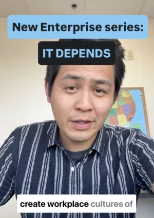 New Enterprise Series: It Depends