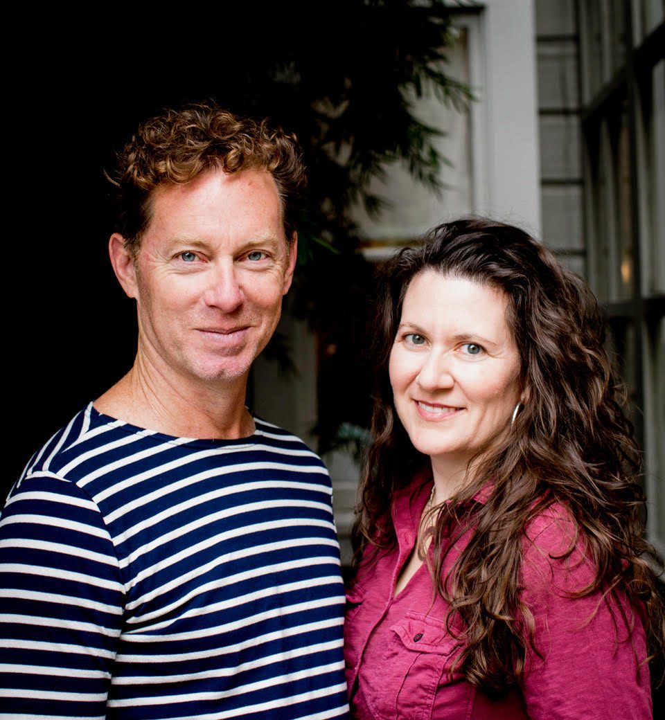 Ian Hoffman and Sarah Hoffman smiling